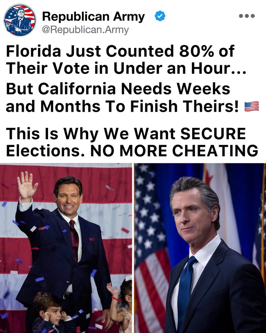 The Gold Standard vs. The Endless Count: How Florida Solved Elections While California Plunges Trust Into Chaos