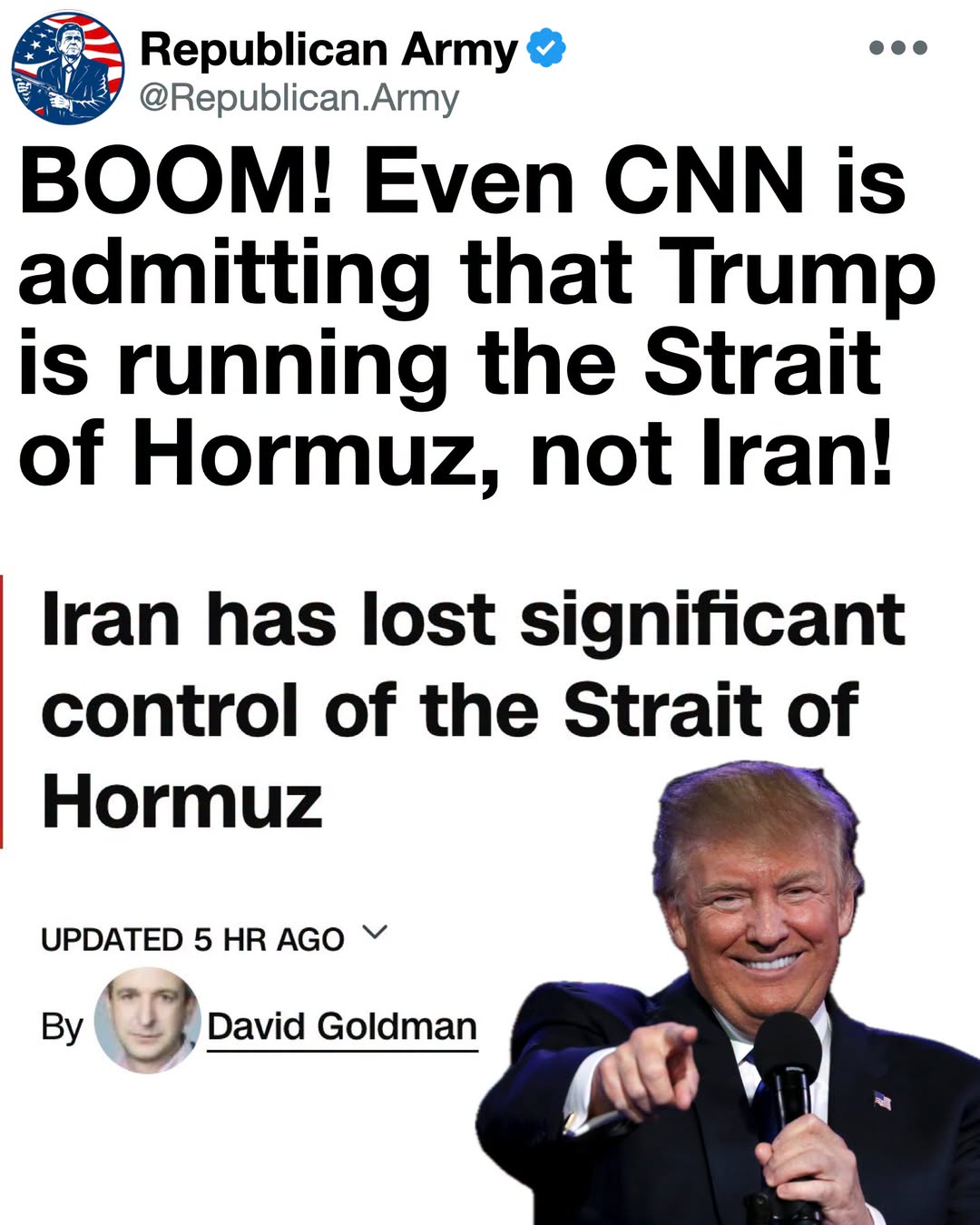 American Strength Takes Control: How Unapologetic Power Shattered Hostile Leverage in the Strait of Hormuz