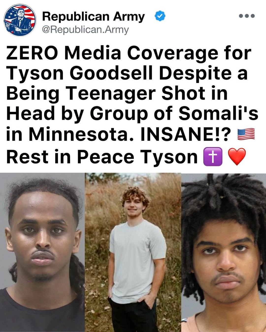 Deafening Media Silence Surrounds the Tragic Shooting of Tyson Goodsell in Minnesota