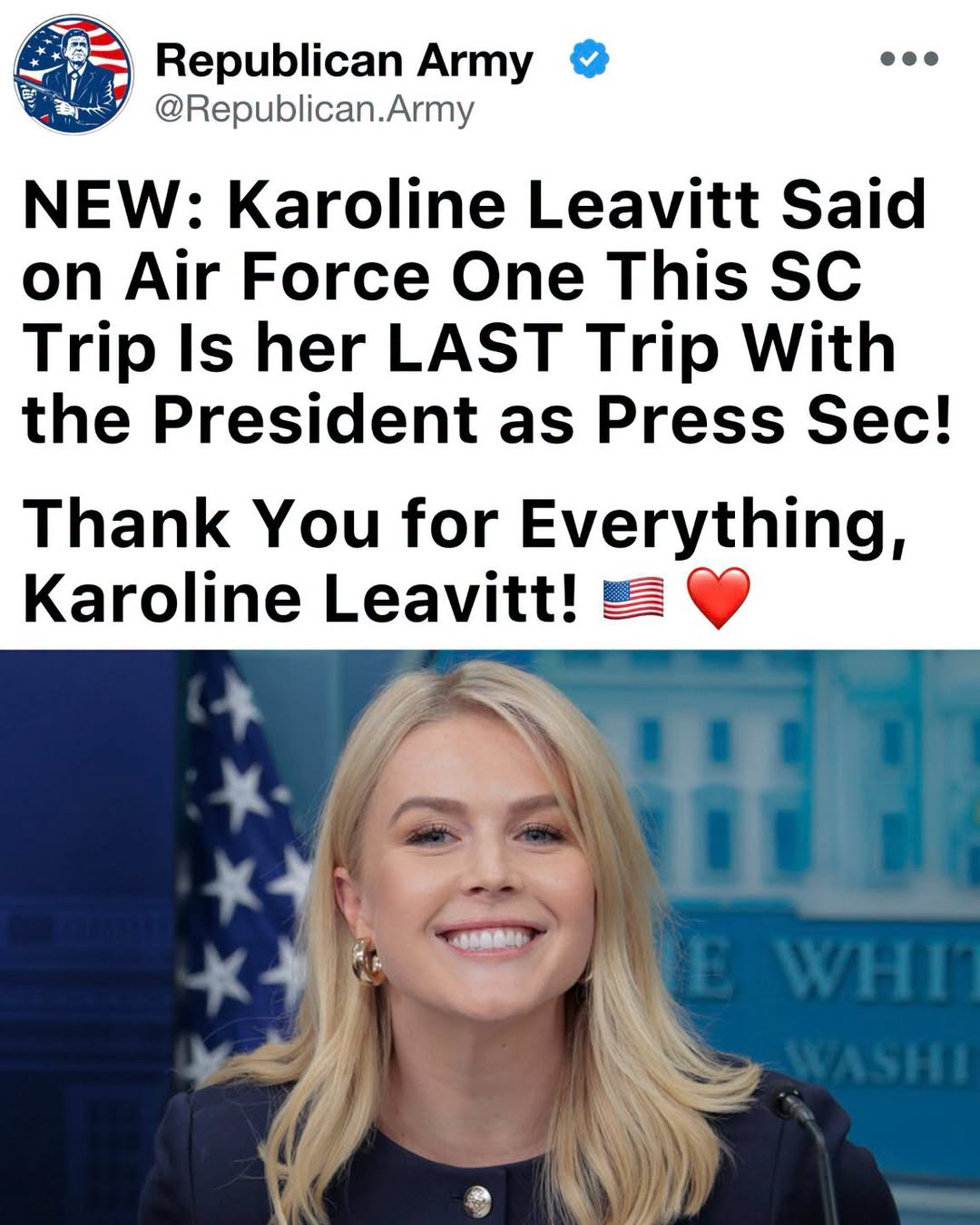 Karoline Leavitt Announces Departure as Press Secretary: A Legacy of Unshakable Strength, Truth, and Family First