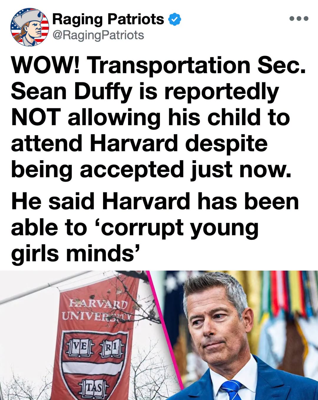 Rejecting the Ivy League: Why Sean Duffy’s Bold Stand Against Harvard Signals a Major Cultural Turning Point