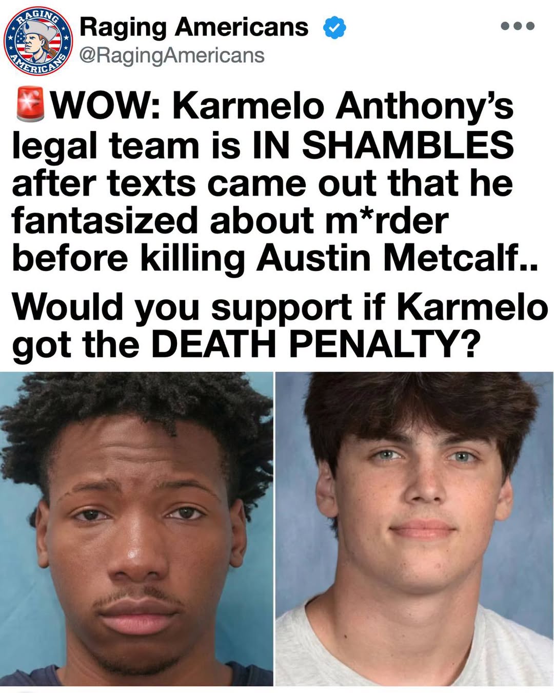 Calculated Evil Exposed: Why Austin Metcalf’s Killer Deserves the Ultimate Penalty