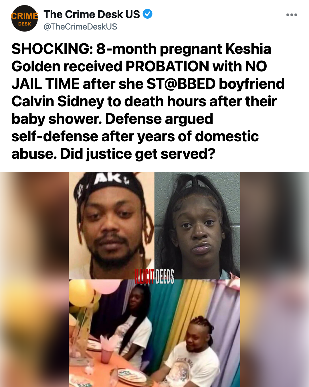 Eight Months Pregnant and Charged With Murder: The Harrowing Case of Keshia Golden and the Lethal Fight for Survival