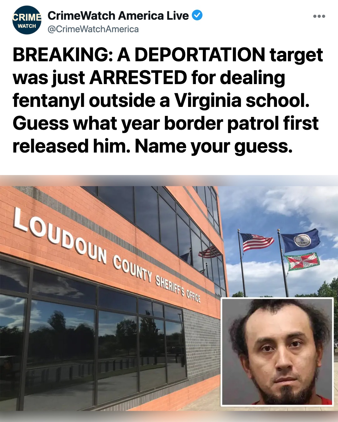 Illegal Immigrant Ordered Deported Accused of Dealing Fentanyl Linked to Virginia High School Overdoses
