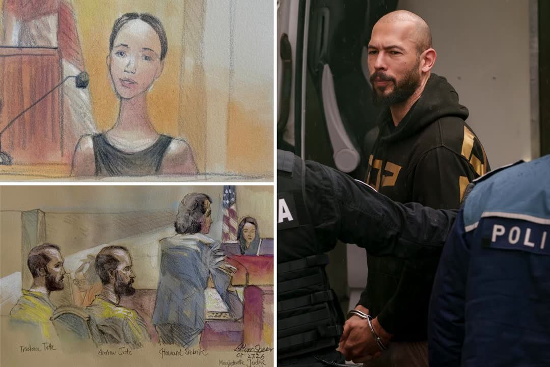 Andrew Tate’s girlfriend Natasha Sesay, whose Dubai home he funded, testifies for the shackled influencer at Miami bail hearing