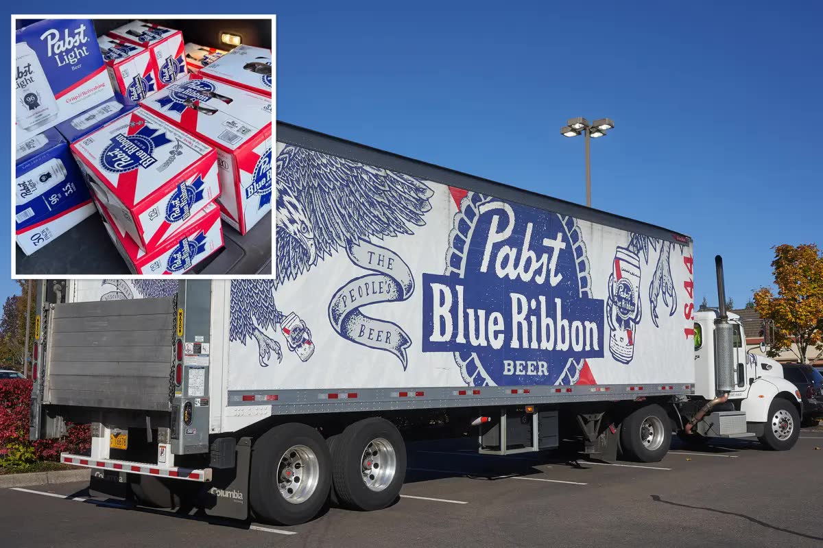 Bizarre details emerge after truck loaded with 50,000 cans of Pabst Blue Ribbon vanishes in California