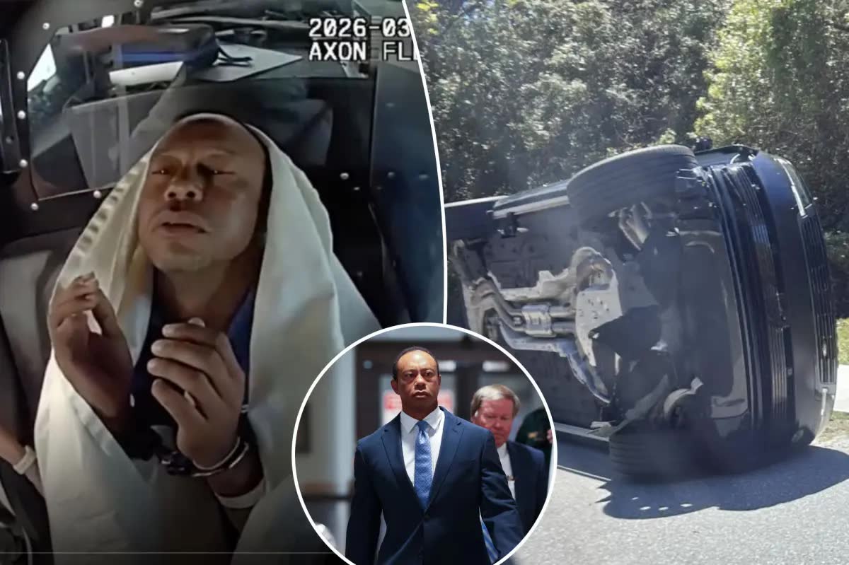 Tiger Woods allowed to drive golf carts despite five-year license suspension over rollover crash: cops