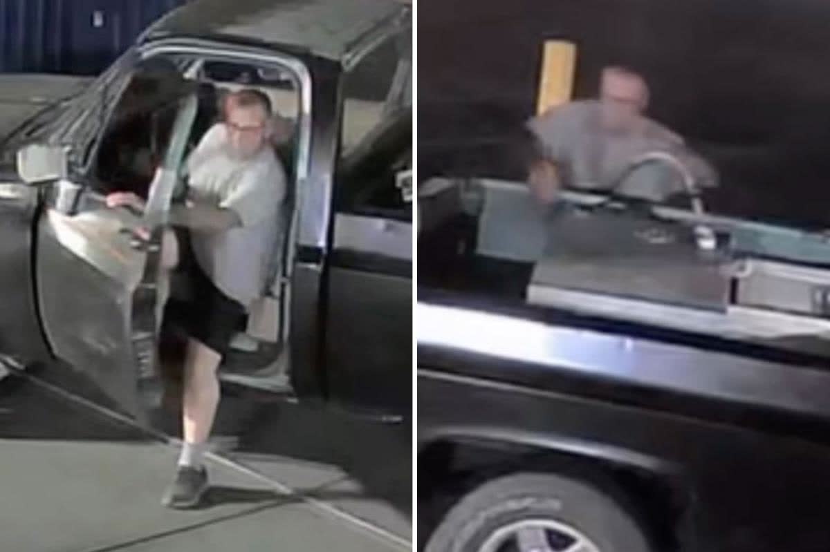 Chevy pickup driver accused of siphoning $2,545 in fuel straight from underground Fresno tanks is hunted by police