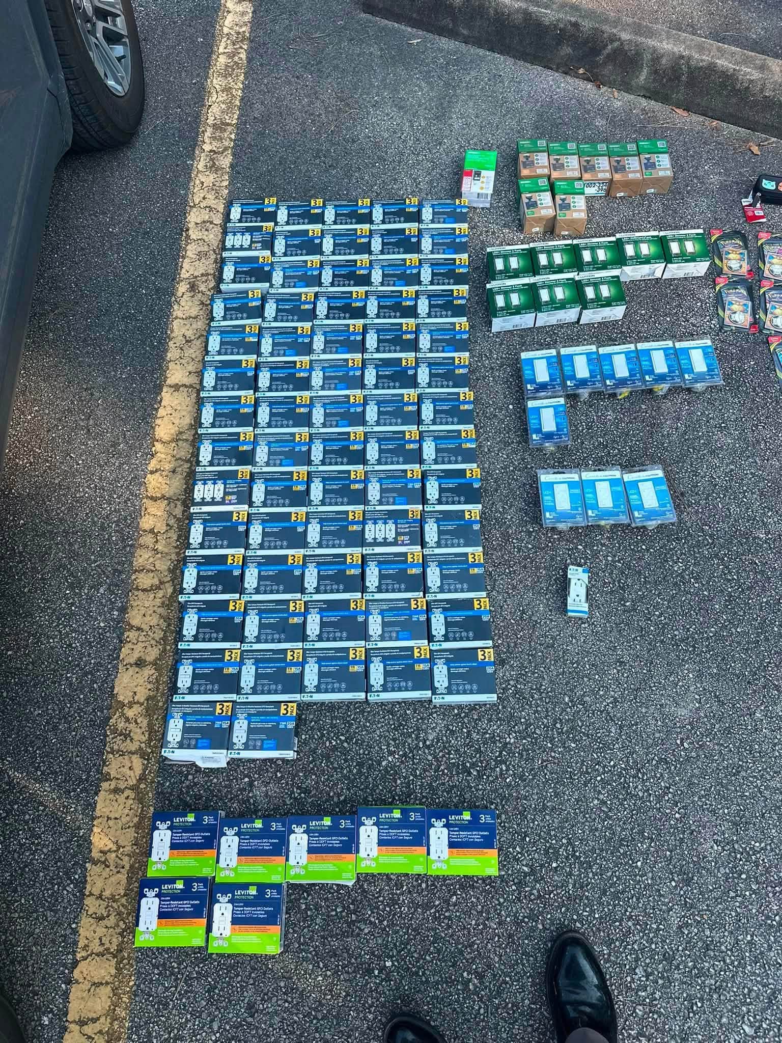 Texas fugitive Wesley Strambler, wanted on multiple felony warrants, was allegedly caught with 96 unopened Pokémon booster packs