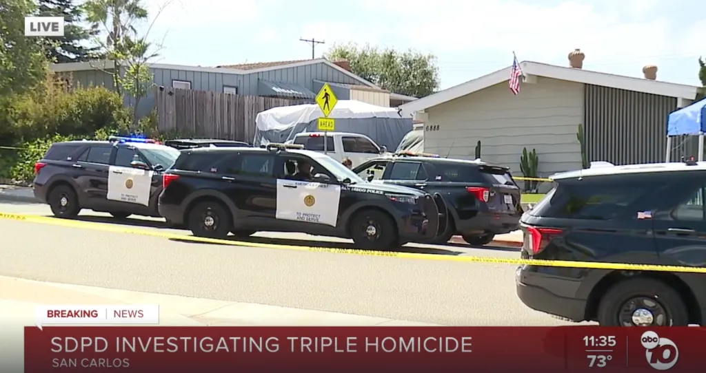 San Diego neighbor who went inside to check on an 11-year-old girl discovered three family members shot dead
