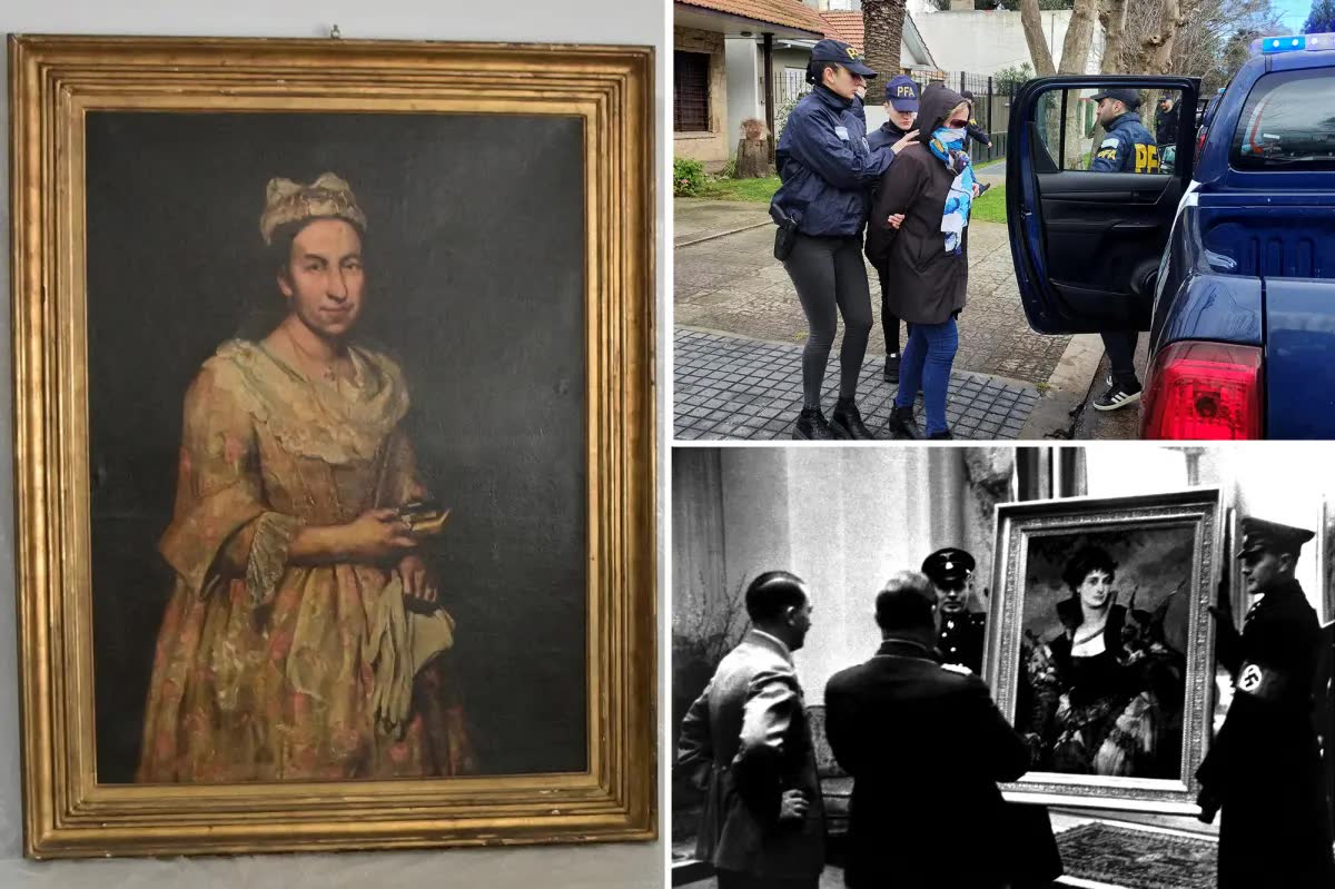 Twist in case of Nazi-looted $288,000 painting found in Argentina home of fugitive official's daughter