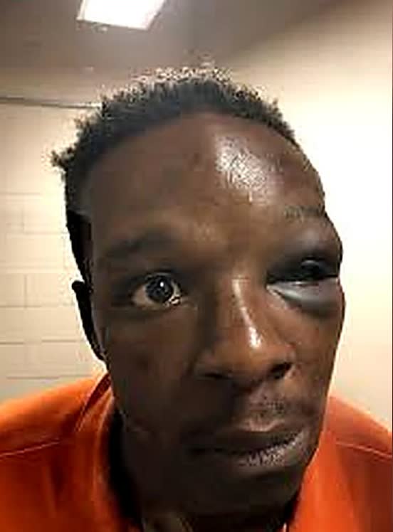 Georgia deputy Brandon Myers avoids jail after repeatedly beating passenger Roderick Walker — while victim's infant daughter watched from back seat